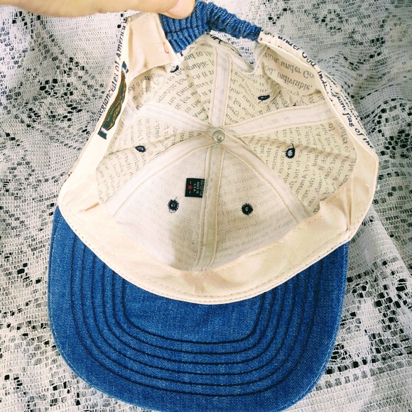 NWOT UNISEX LIGHTWEIGHT COTTON FOXTROT PLEDGE OF ALLEGIANCE HAT/DENIM BILL - Picture 4 of 6